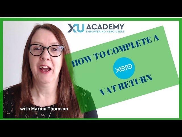 How to do a VAT Return in Xero