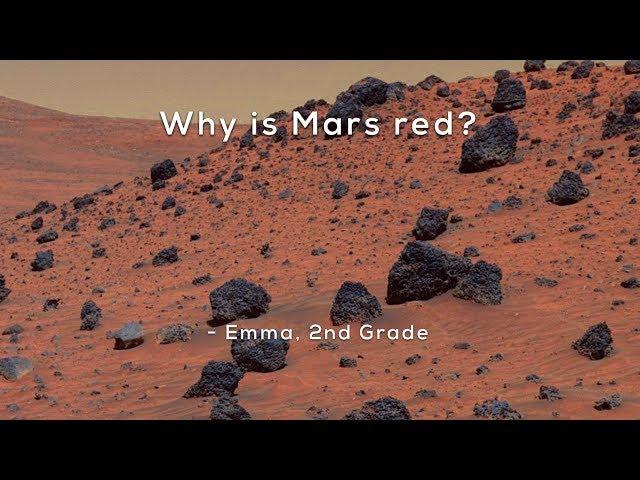 Why is Mars red?