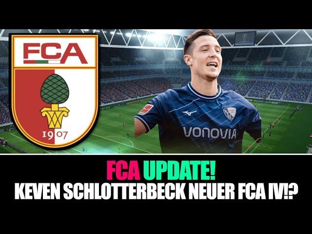 K. SCHLOTTERBECK WIRD WOHL NEUER FCA SPIELER | SPANNENDE TRANSFER INFOS! | FCA NEWS