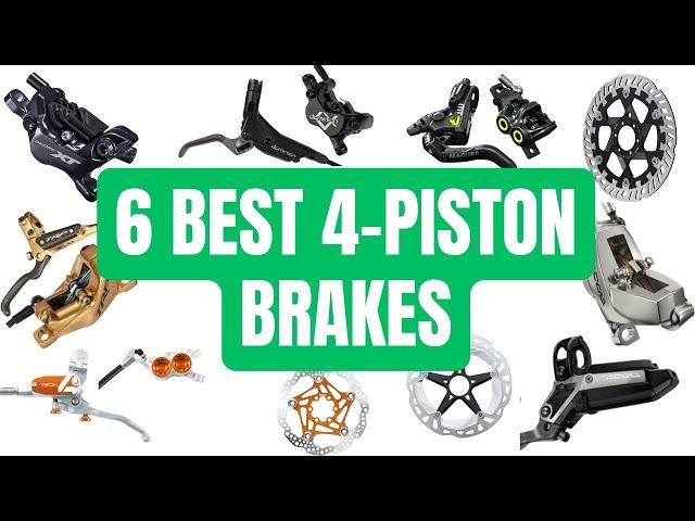 Top 6 Most Powerful 4-piston Mtb Brakes For Downhill, Enduro & Electric Mountain Bikes