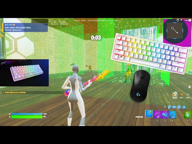 Razer Huntsman Mini Keyboard Sounds ASMR Box Fights Fortnite 240FPS 4K