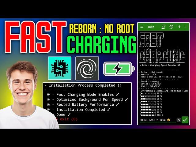 Enable Fast Charging Without Root : Super Fast Charging Mode All Device No root