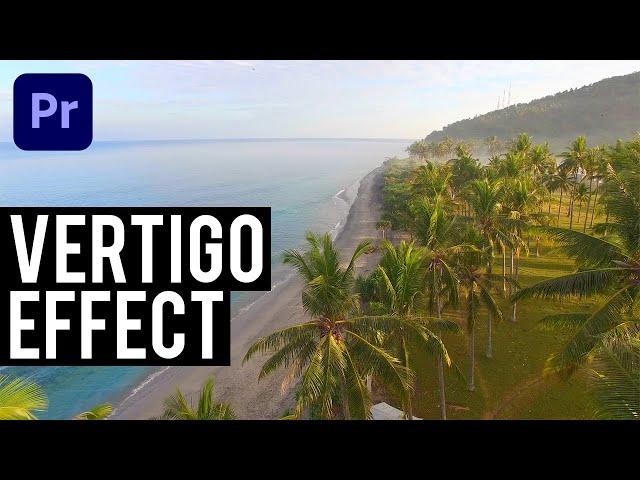 Adobe Premiere Pro - Vertigo Effect