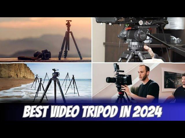 Best Video Tripod in 2024 - 5 Camera Tripods for YouTubers & Videographers