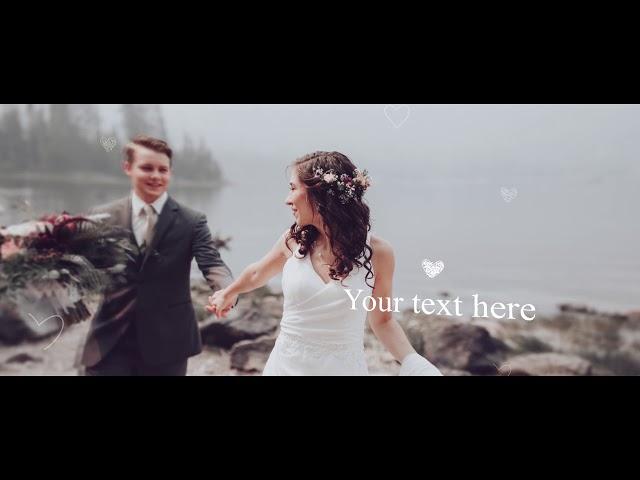 After Effects Template FREE Download  -  Love Wedding Slideshow