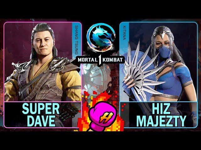 MK1 Super Dave (SHANG TSUNG) VS Hiz Majezty (KITANA)Mortal Kombat 14K 60ᶠᵖˢ