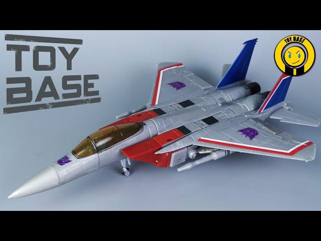 F-15 Eagle Starscream Transformers Masterpiece G1 Series MP11 Starscream F15 Eagle fighter Robot Toy