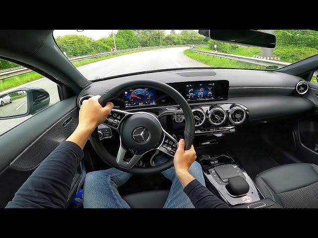 2021 Mercedes Benz a class A200 - pov test drive