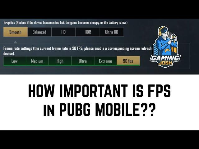 PUBG Mobile - Does Frame Rate Matter - Low, Medium, High, Extreme Comparison Gameplay