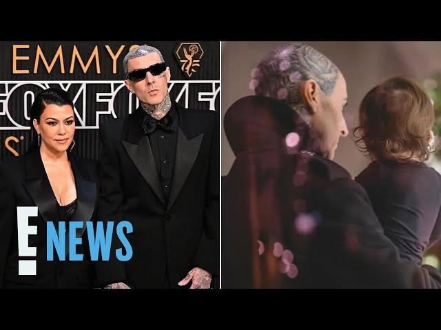 Kourtney Kardashian & Travis Barker Reveal NEW Family Photos Including Baby Rocky | E! News