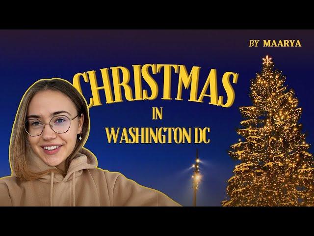 Christmas in Washington DC #vlog #christmas