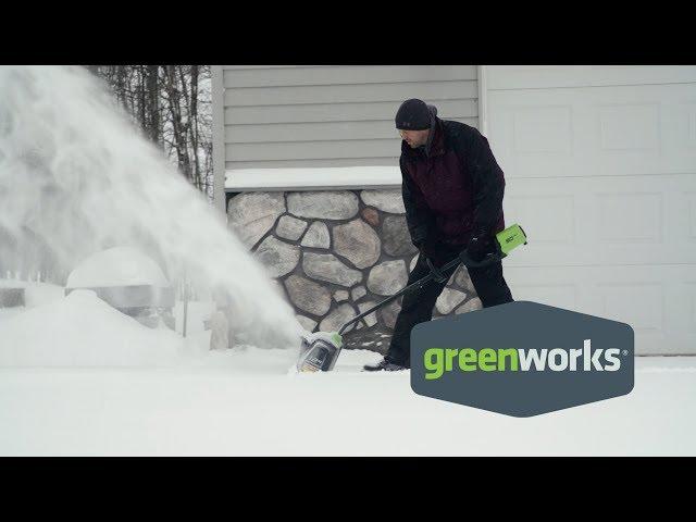 Greenworks 80-Volt, 12in, Snow Shovel