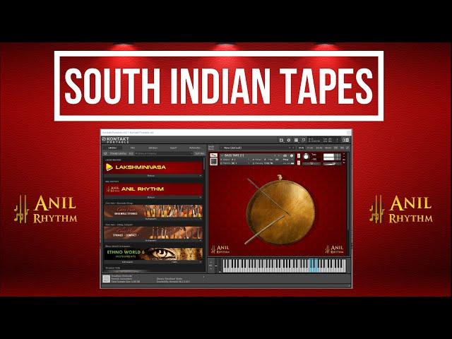 SOUTH INDIAN TAPES || RHYTHM KONTAKT || RHYTHM LOOPS || BY ANIL RHYTHM || HQ || 4K