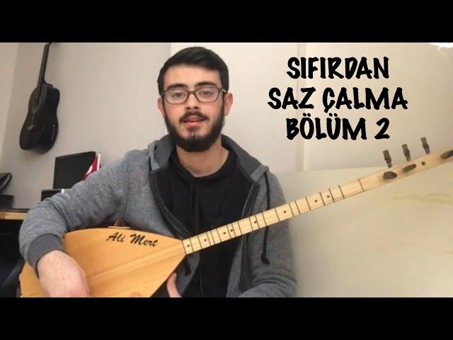 SIFIRDAN BAĞLAMA ÖĞRENİYORUM BÖLÜM 2  - SIFIRDAN SAZ DERSİ / Parmak Egzersizleri Isıtmak Hareketleri