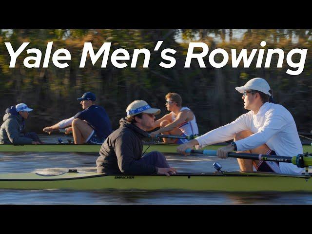 A Morning with Yale Men's Rowing