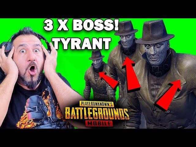 3 X ZOMBİLERİN PATRONU (BOSS TYRANT)! | PUBG MOBILE