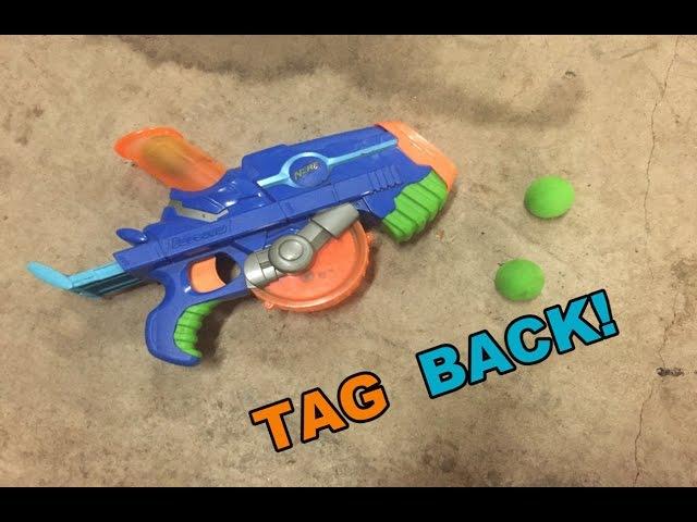 TAG BACK! - Nerf Buzzsaw Blaster (Ballistic Ball Shooter) | Walcom S7