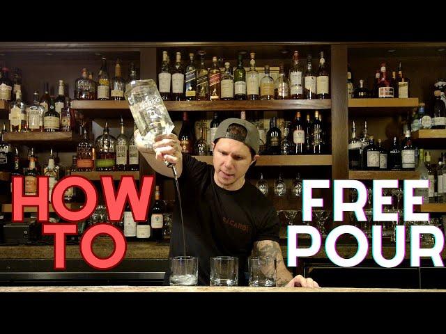 Free Pouring like a Pro! Easy Bartender Guide