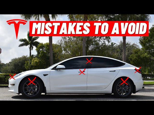 5 Mistakes to Avoid as a Tesla Owner | 2021 Tesla Model 3 & Y