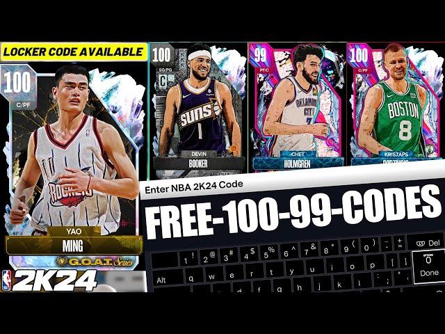 New Locker Codes for a Guaranteed Free 100 Overall or Dark Matter GAVE US THIS!!! NBA 2K24 MyTeam