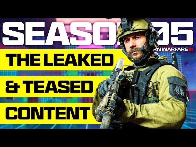 Modern Warfare 3: A FIRST LOOK at Season 5... (New Teasers & Leaks)