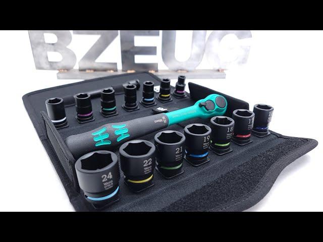 Wera Zyklop Comfort Ratchet and Socket Set.  Compared to Zyklop VDE ratchet.