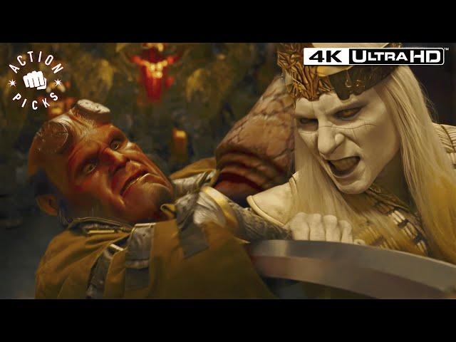 Hellboy VS Prince Nuada (Final Fight) | Hellboy II: The Golden Army 4k HDR