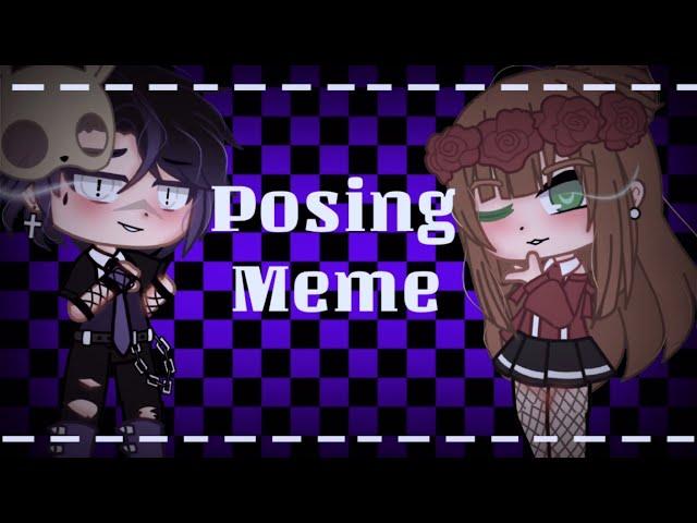 Posing meme {Ft. William & Clara Afton}