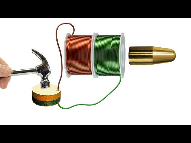 Пьезоэлектрический Гаусс Ган (Coilgun)