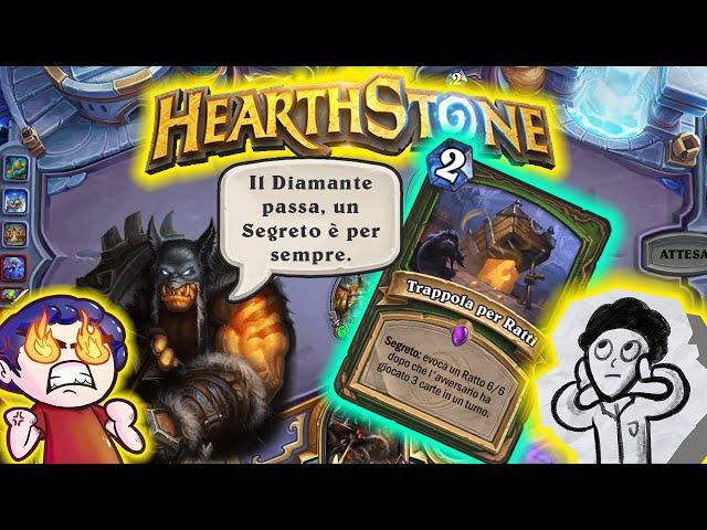 Battagliamo per arrivare al DIAMANTE! - Hearthstone Ranked #4 || Hunter Secrets - Gameplay ITA