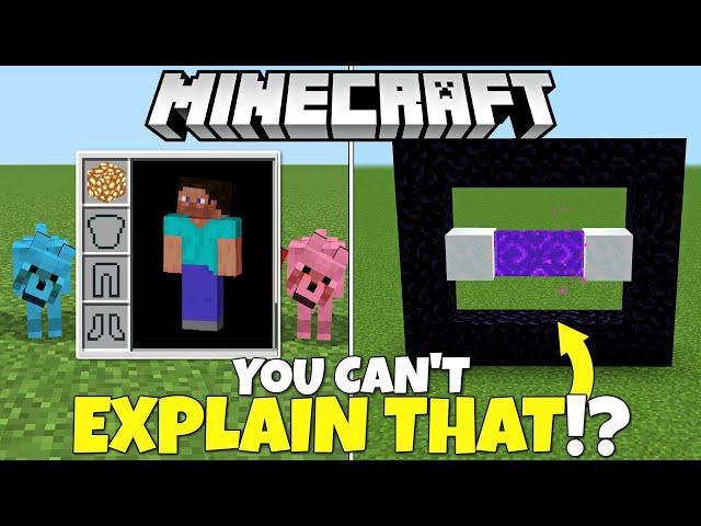 12 Weird Minecraft Bugs YOU CANNOT EXPLAIN! Minecraft Bedrock Edition