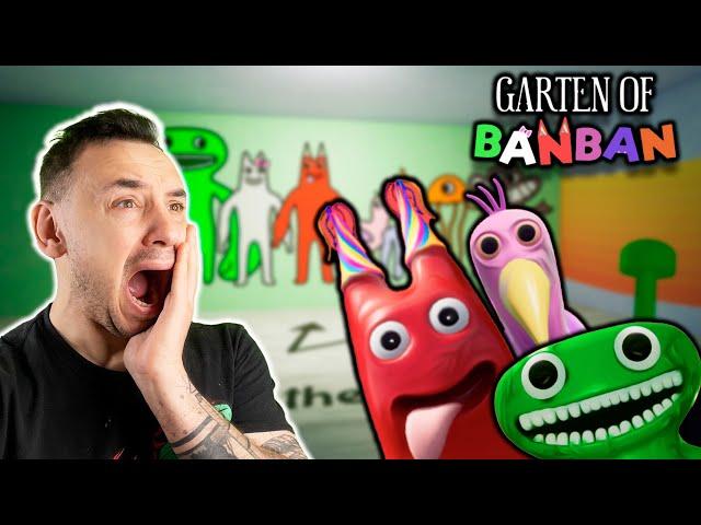 ПАПА РОБ ИГРАЕТ В GARTEN OF BANBAN! ЭТОТ ДЕТСКИЙ САД ПРОКЛЯТ!