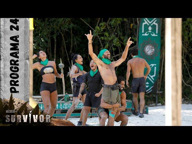 Programa 24 | 11 abril 2024 | Rasta le trae buena suerte a los Halcones | Survivor México 2024