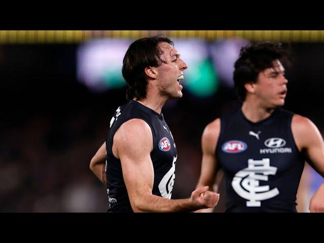 The Best of Ollie Hollands - 2024 AFL Home & Away Season Highlights - Carlton Football Club