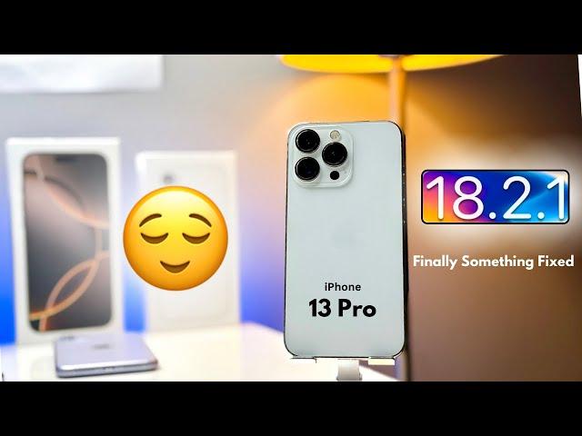 iOS 18.2.1 on iPhone 13 Pro - Released - What's NEW | New Features of iOS 18.2.1