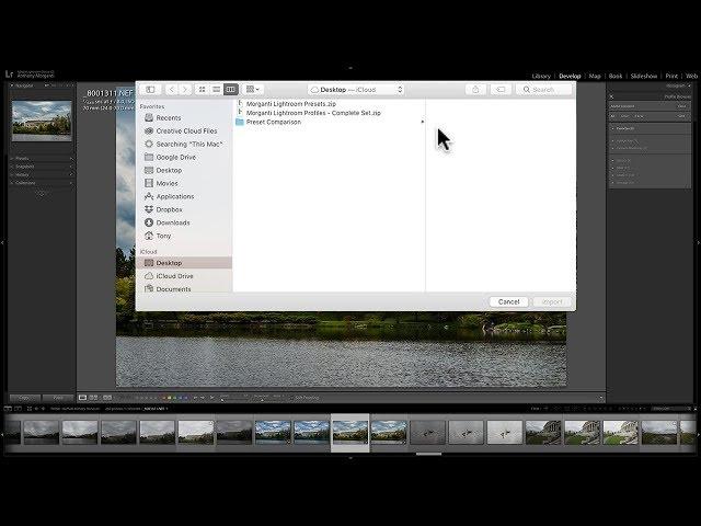 New EZ Way to Import Lightroom Presets & Profiles