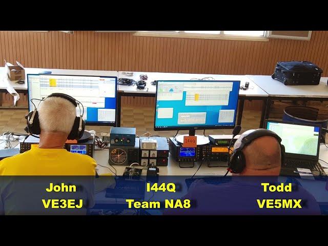 WRTC 2022:  I44Q  operation sound samples (VE5MX and VE3EJ)