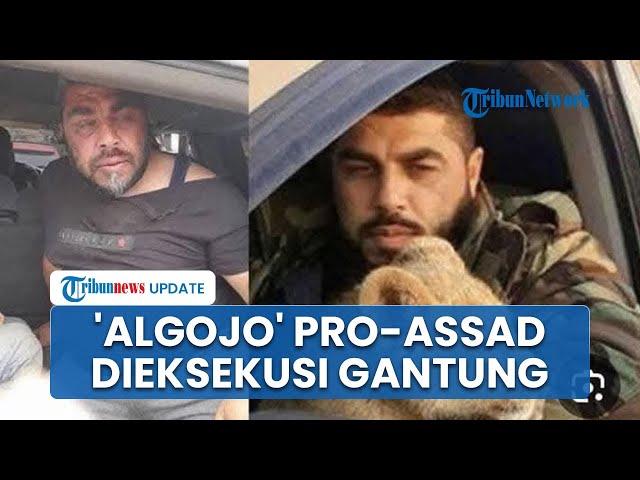 Viral Video Pemberontak Suriah Disebut Eksekusi Gantung Talal Daqqaq Tentara Pro-Assad di Depan Umum