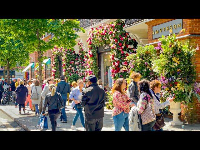 London Chelsea in Bloom 2022 ‘British Icons’ Floral Displays incl. Queen for Platinum Jubilee