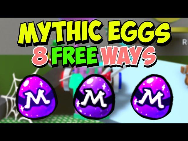 8 FREE WAYS To Get MYTHIC EGGS | Roblox Bee Swarm Simulator