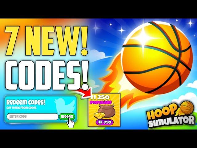 *NEW* ALL WORKING CODES FOR HOOP SIMULATOR 2024 || ROBLOX HOOP SIMULATOR CODES 2024!