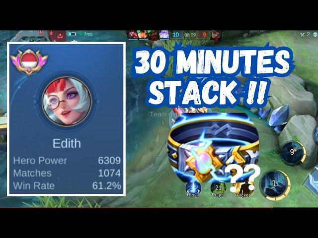 30 MINUTES STACK THUNDERBELT TOO OVERPOWERED FOR EDITH ! USE THIS ITEM BEFORE NERF!