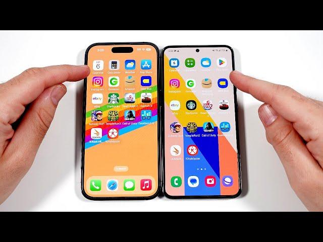 iPhone 14 Pro vs Galaxy S23 Speed Test