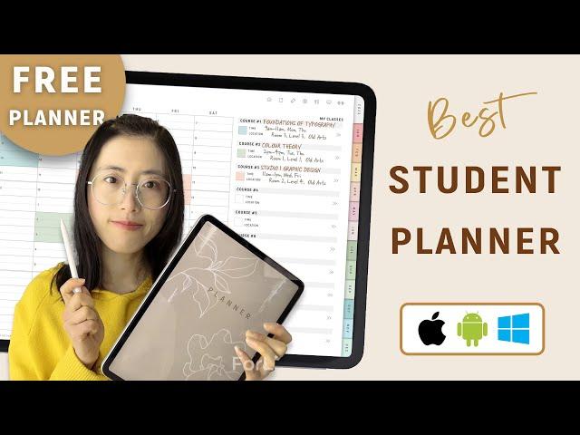 Best Student Digital Planner | FREE Goodnotes Student Planner