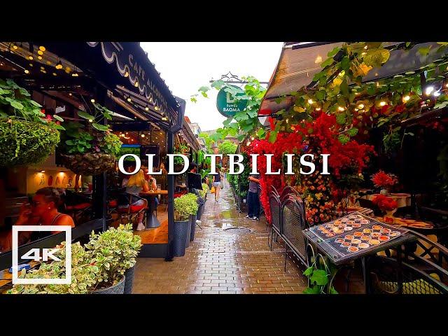 Tbilisi on a rainy day ️ Walking tour 2023 | 4K HDR