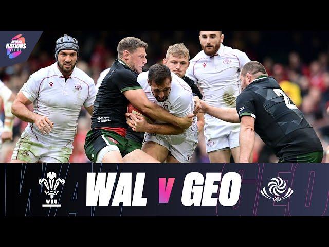 EXTENDED HIGHLIGHTS | Wales v Georgia | Autumn Nations Series