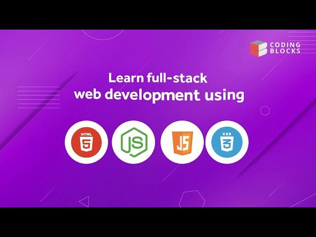 Web Development NodeJS Online Course | Learn full-stack web development using JavaScript & NodeJS