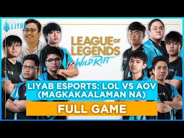 League of Legends: Wild Rift Alpha Test --- Liyab AOV vs Liyab LOL (BLIND PICK - NORMAL) 5 GAMES!