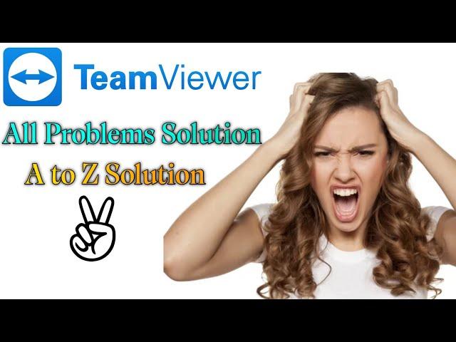 TeamViewer Remote Control Not Working || TeamViewer connection failed no route