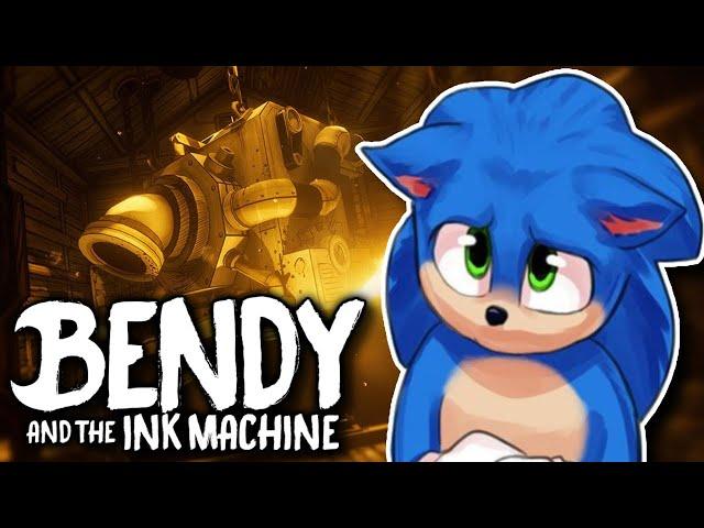 Movie Sonic plays Bendy and The Ink Machine - (CHAPTER 1)